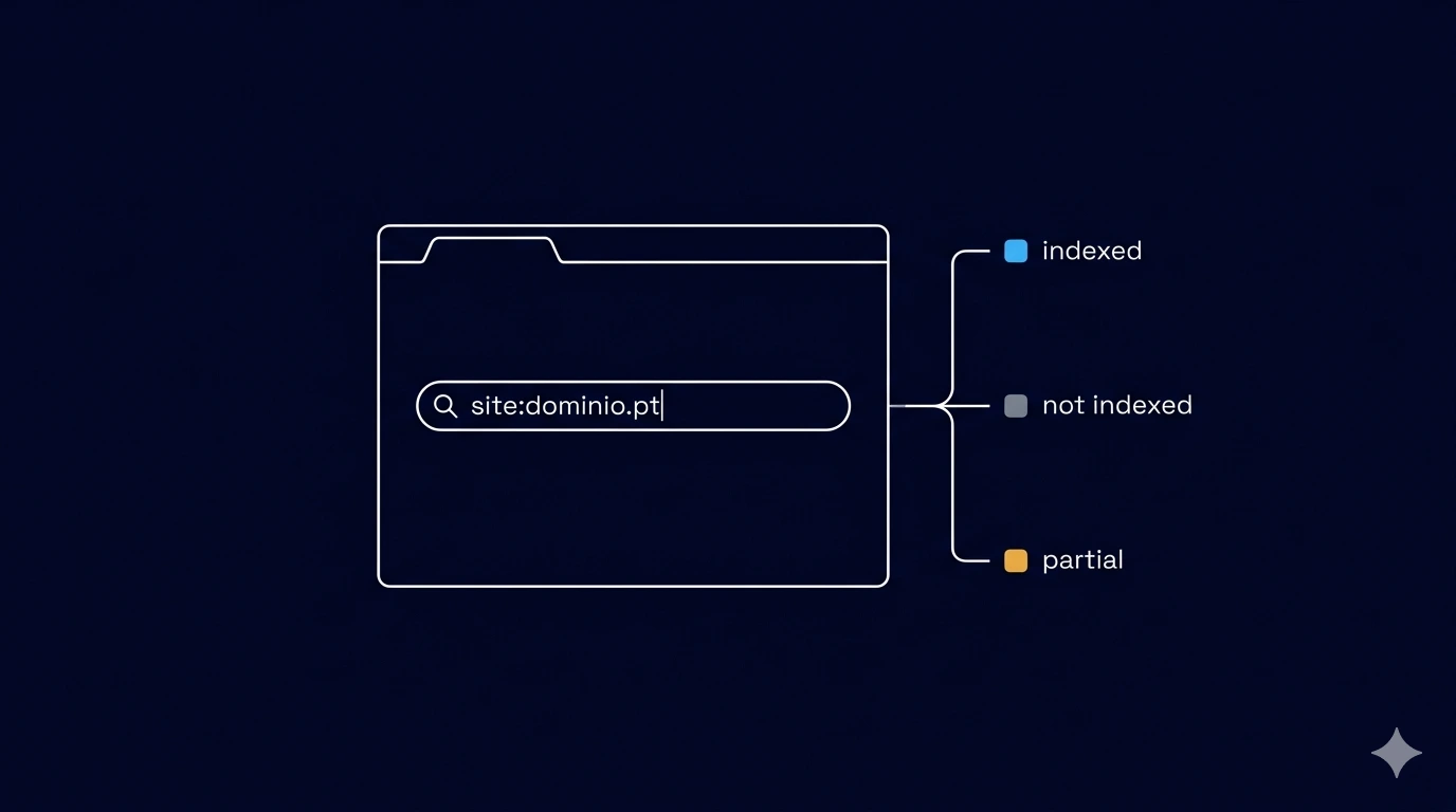 site não aparece no Google